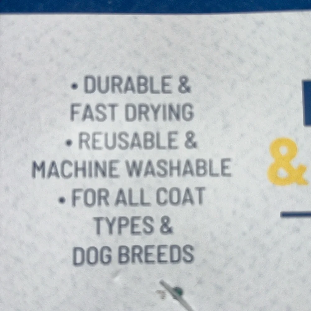 🆕 Life is Good Microfiber Pet Towel and Grooming Mitt Set